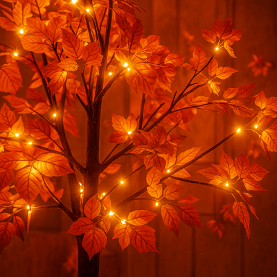 Amber Leaf Tree new 5
