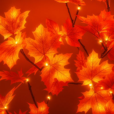 Amber Leaf Tree new 6