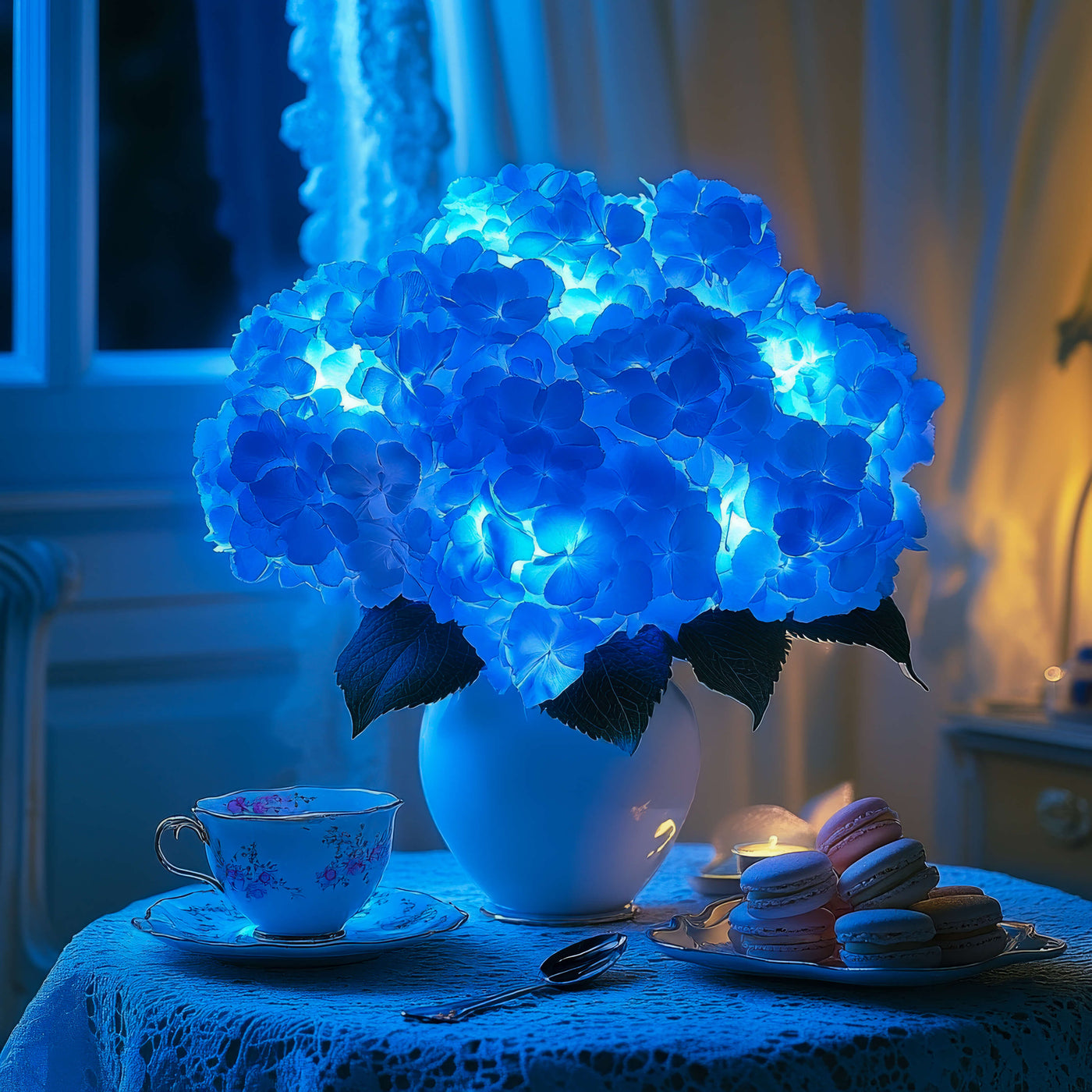Azure Bloom Lamp 5