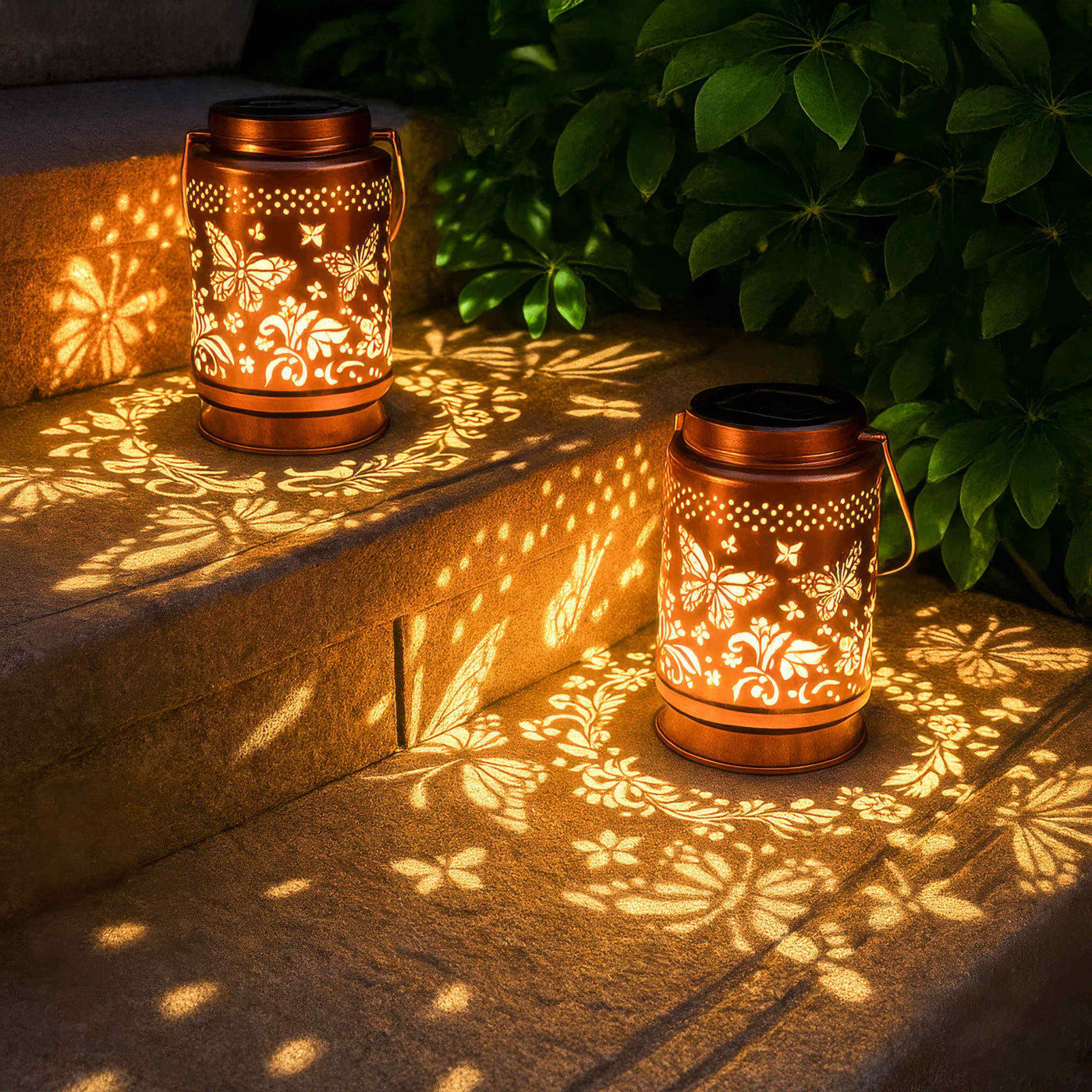Butterfly Bloom Lantern 1