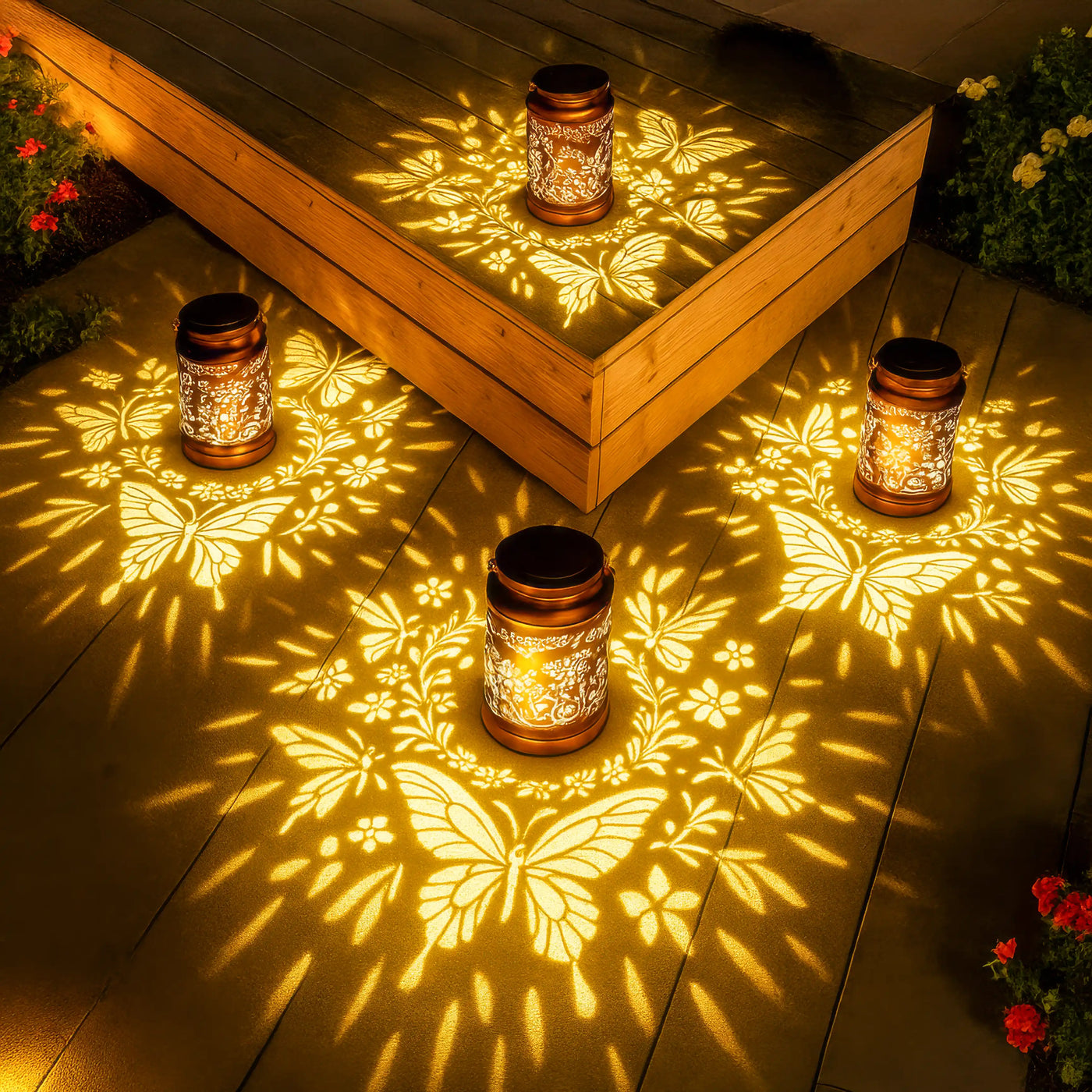 Butterfly Bloom Lantern 6