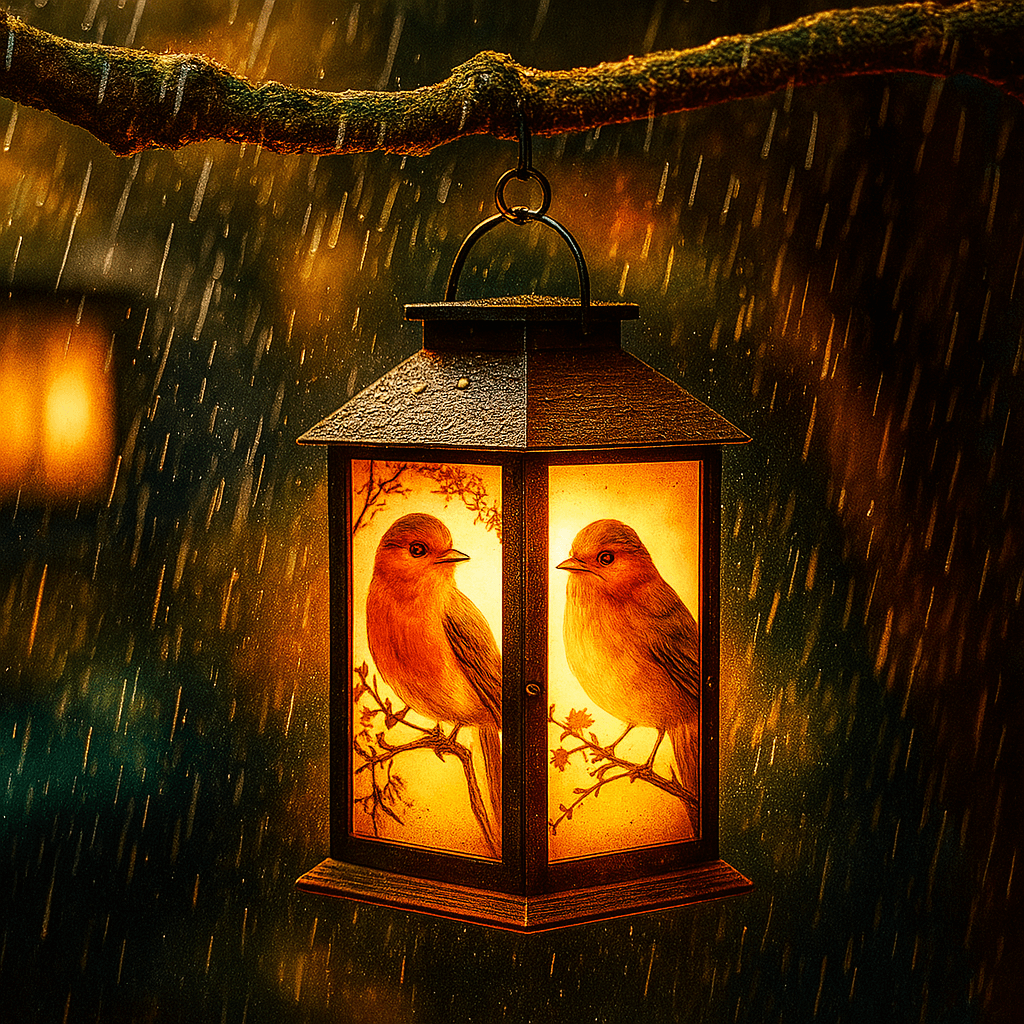 Cardinal Glow Lanterns 