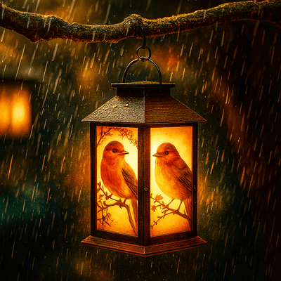 Cardinal Glow Lanterns 