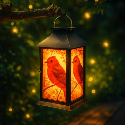 Cardinal Glow Lanterns 