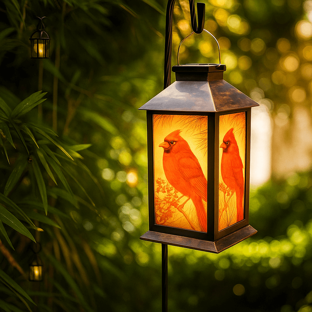 Cardinal Glow Lanterns 