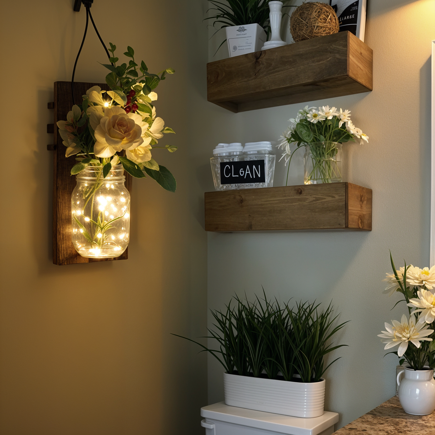 Enchanted Fairy Blossom Sconce one