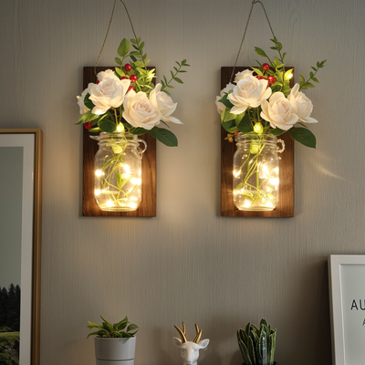 Enchanted Fairy Blossom Sconce two