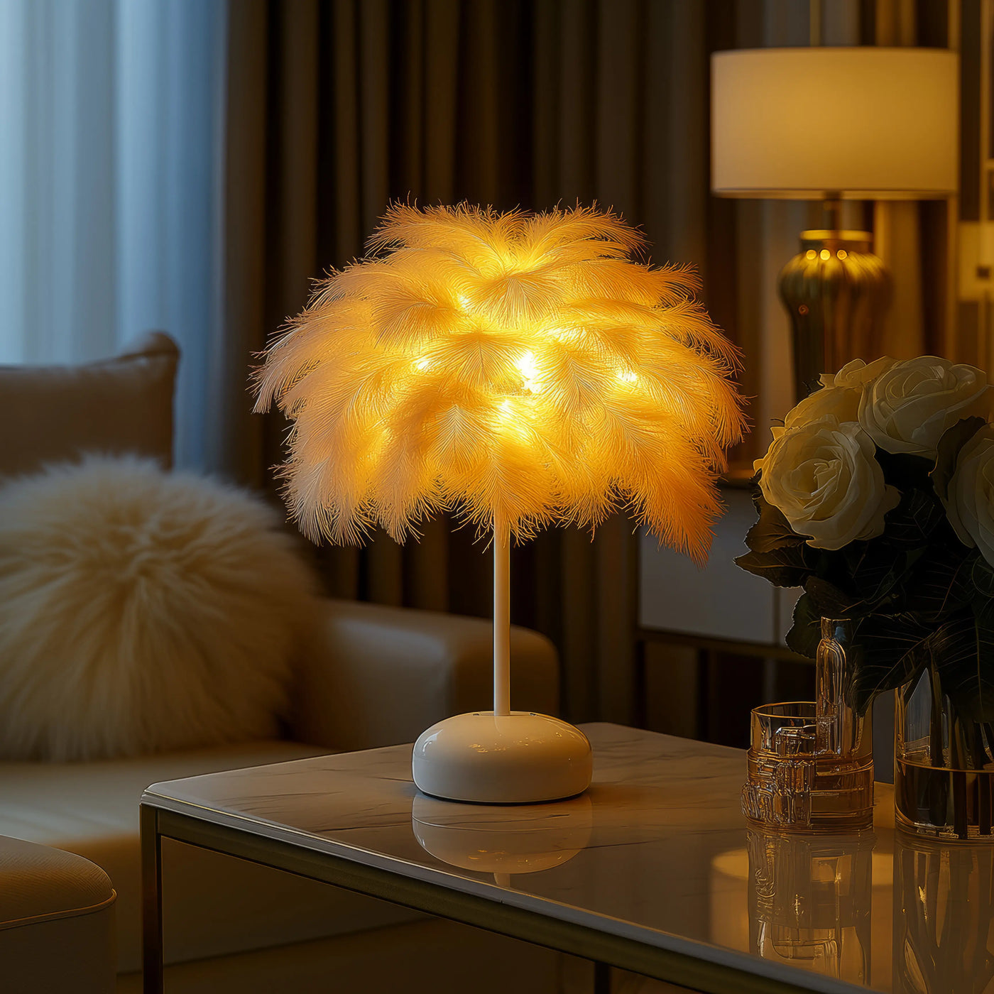 Feathered Fantasy Lamp 5