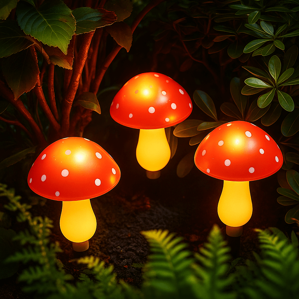 Garden Mushroom Lights 