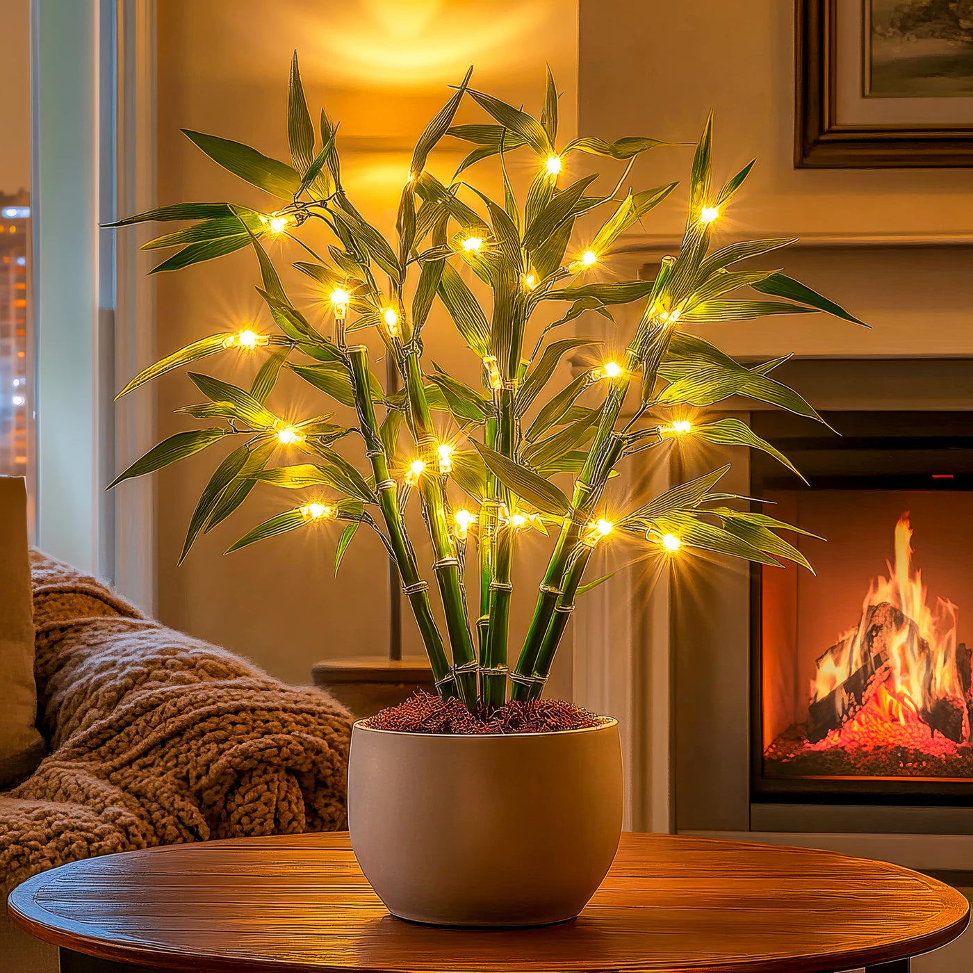 Glowing Bamboo Tree 1
