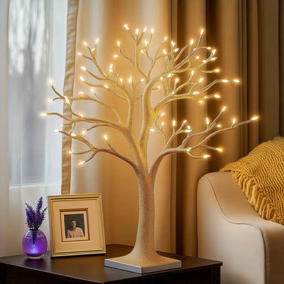 Golden Glitter Tree 5