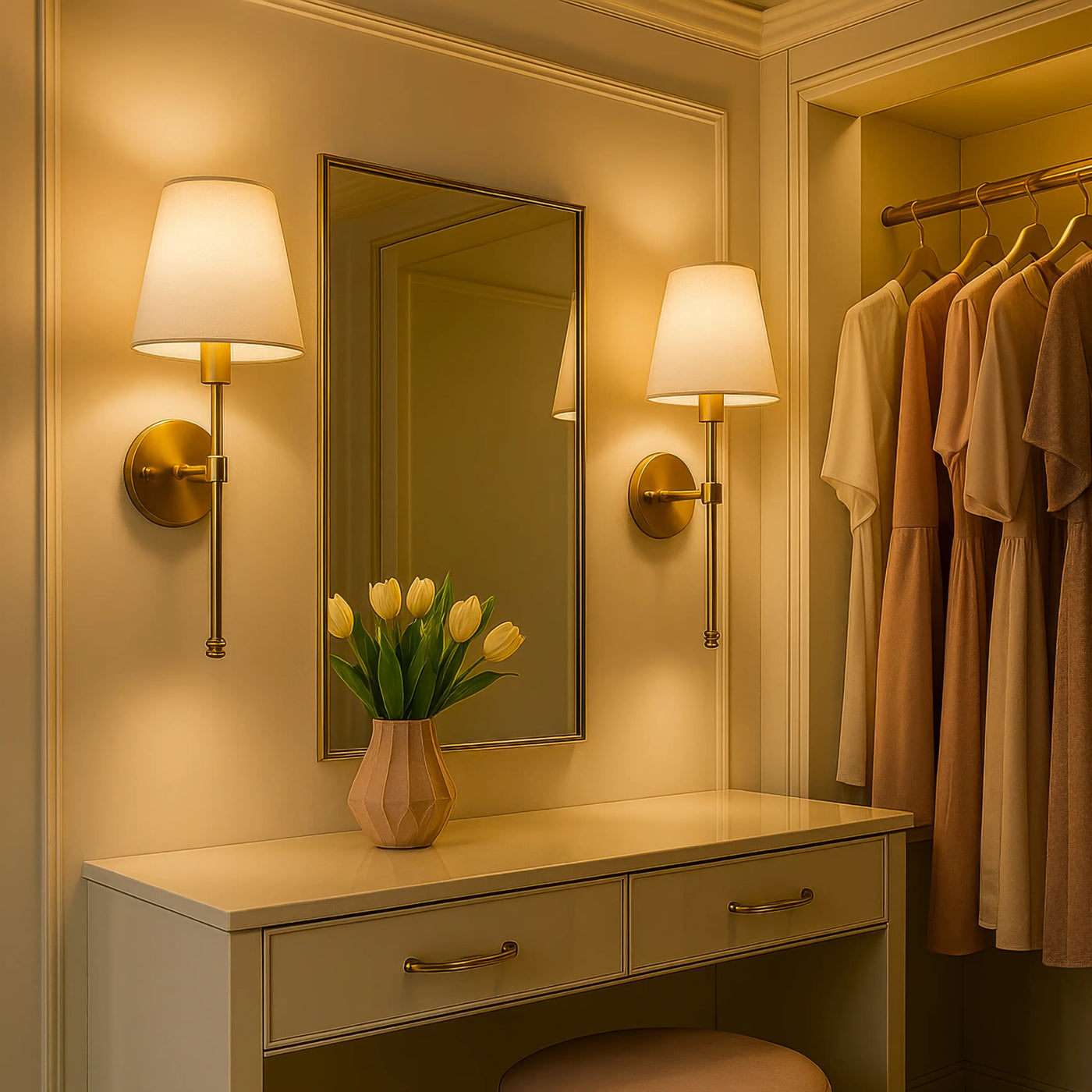Golden Glow Sconce 5