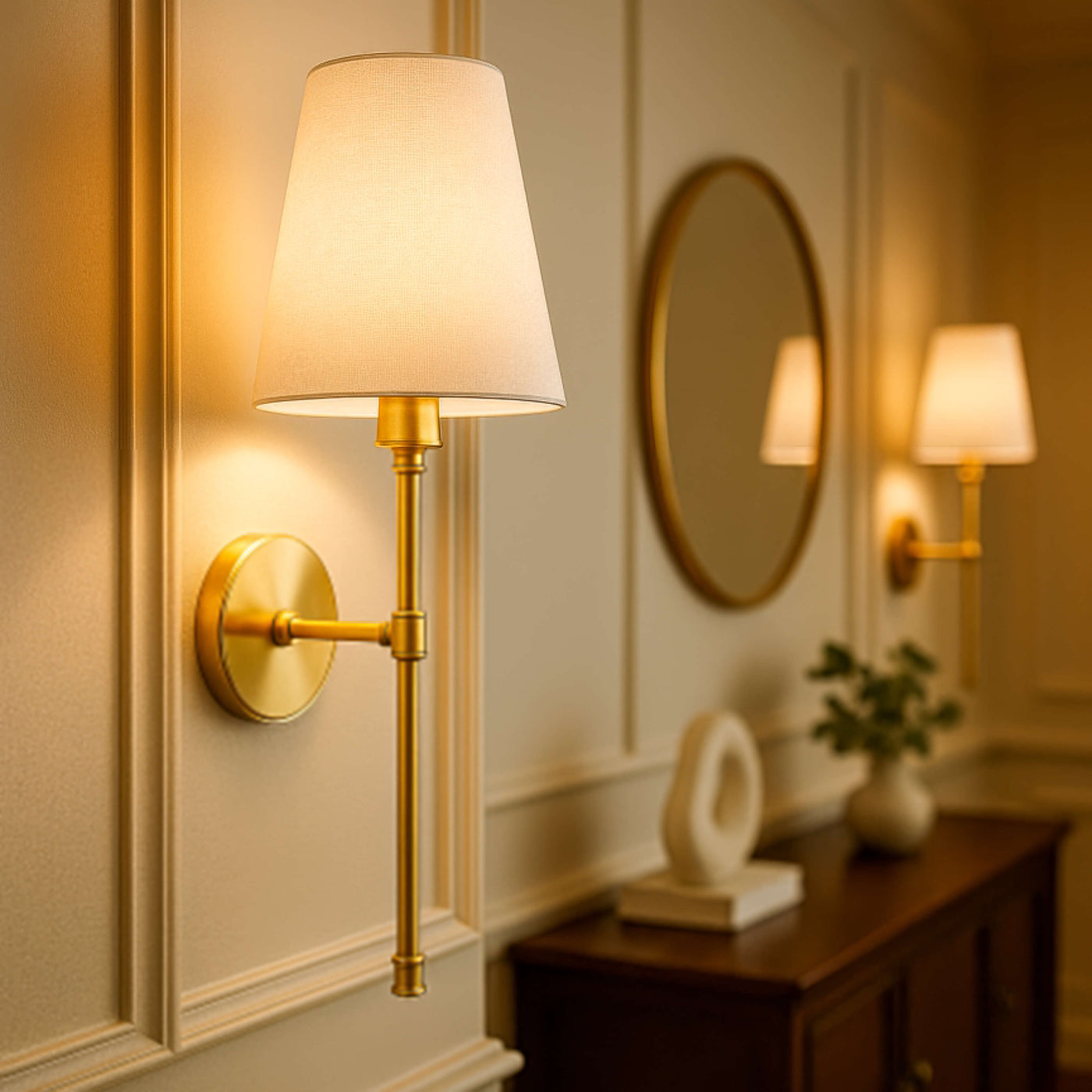 Golden Glow Sconce 6