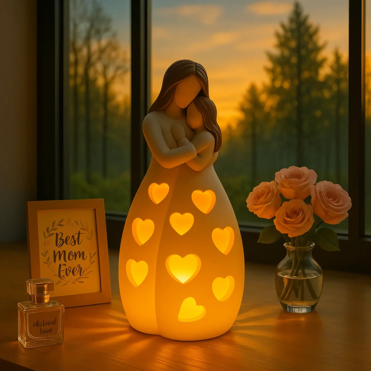Heart of Mom Lamp 5