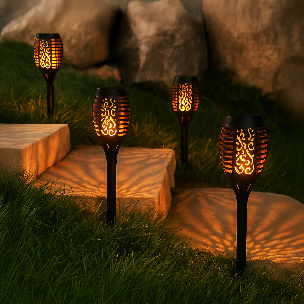Flame Glow Torches 