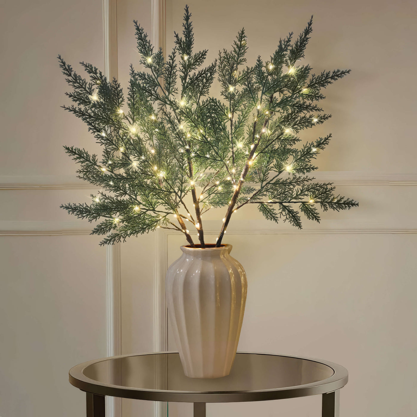 Luminous Cedar Branches 1