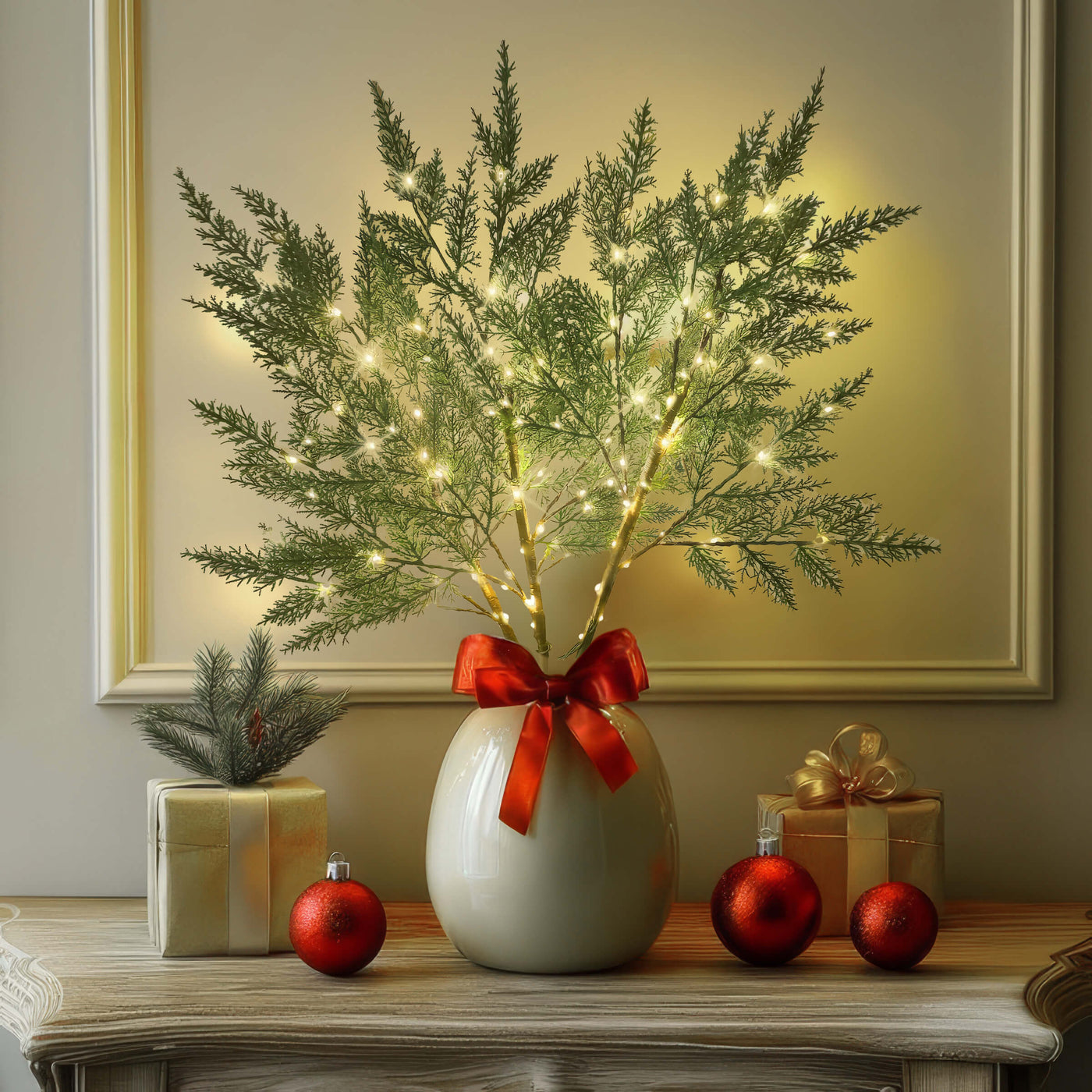 Luminous Cedar Branches 5