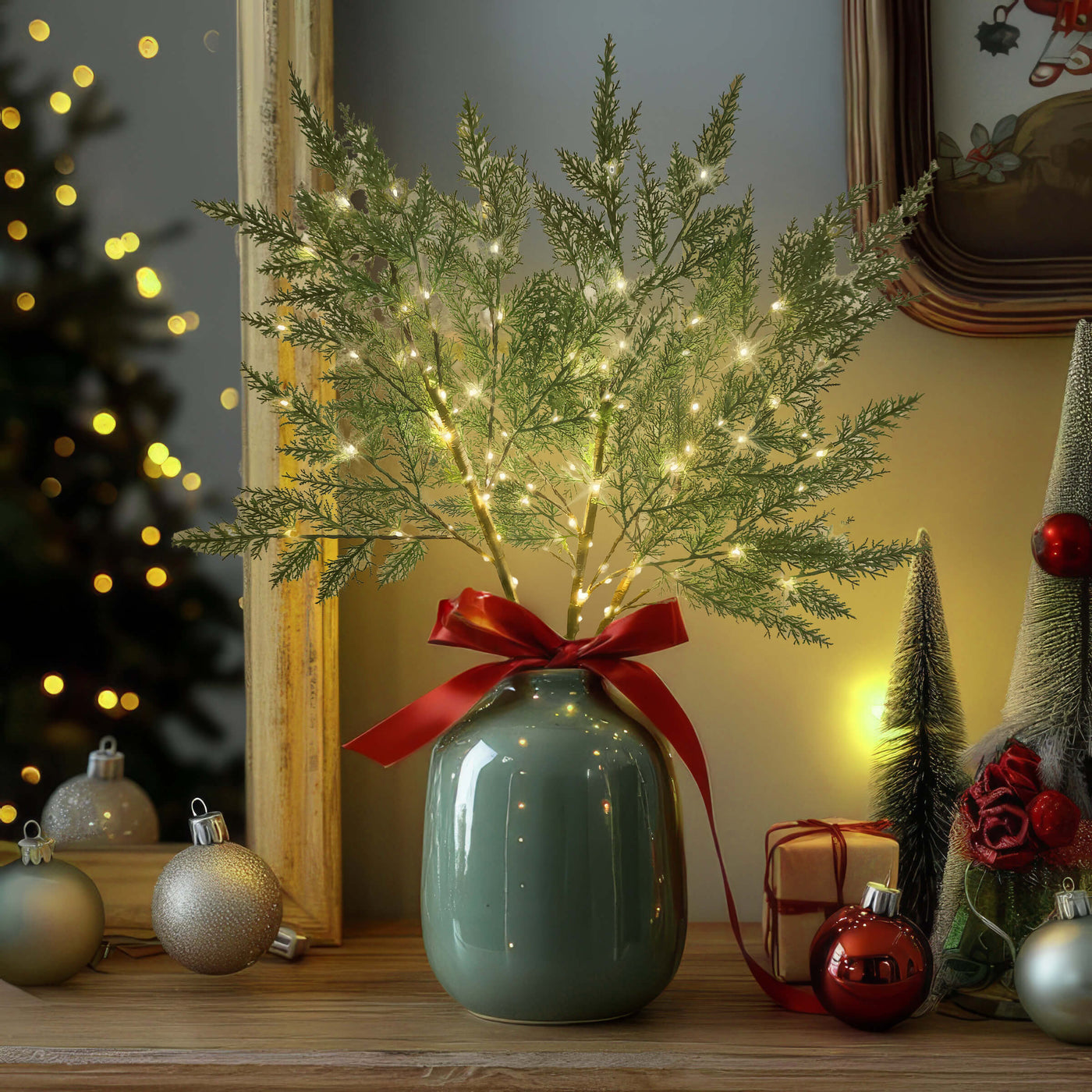 Luminous Cedar Branches 6