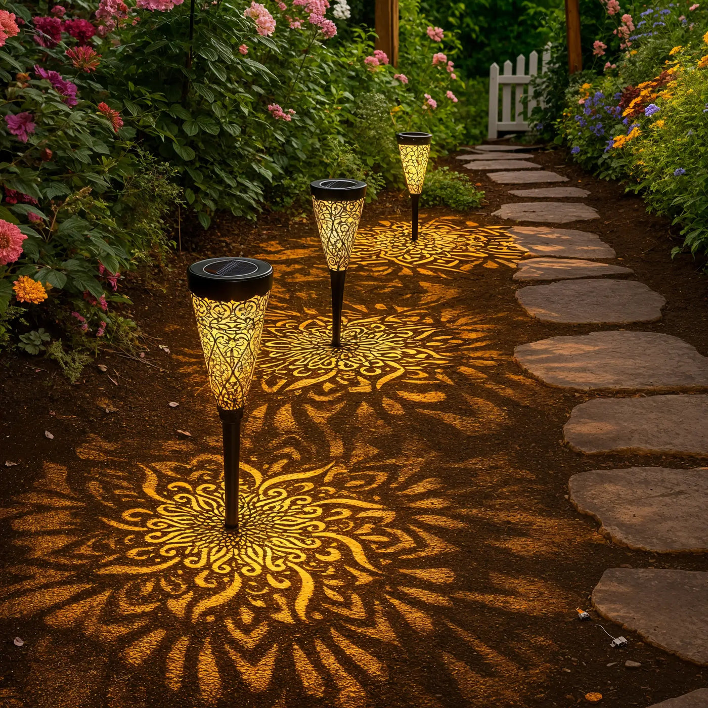 Mandala Garden Lights 2