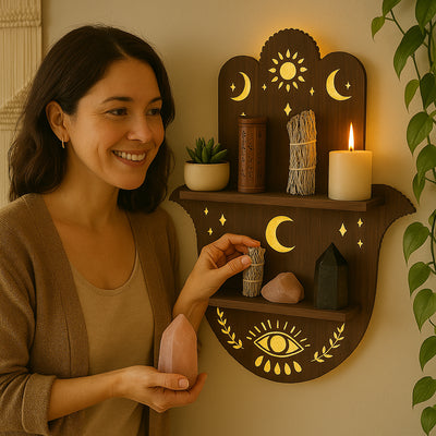 Mystic Hamsa Shelf 3