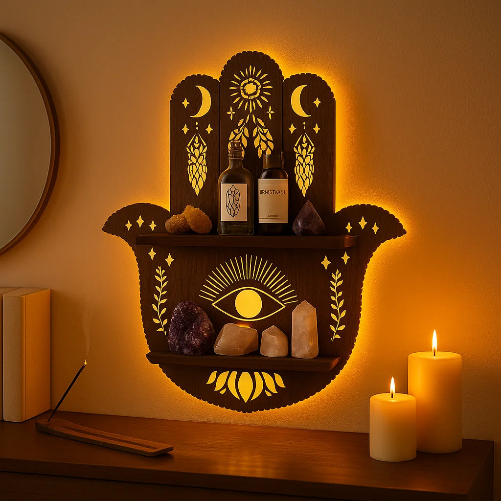 Mystic Hamsa Shelf new 3