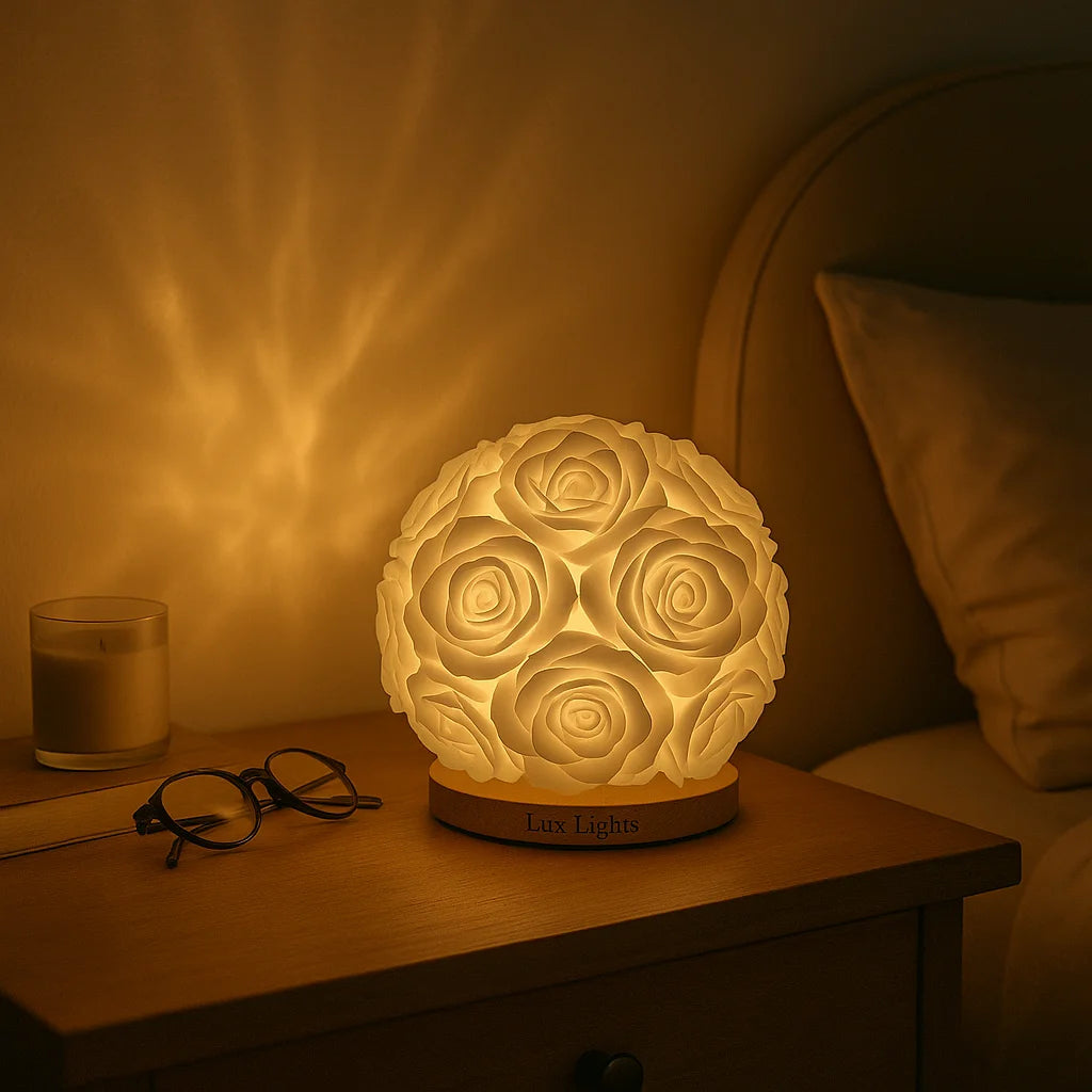 Natural Glow Rose Lamp 5