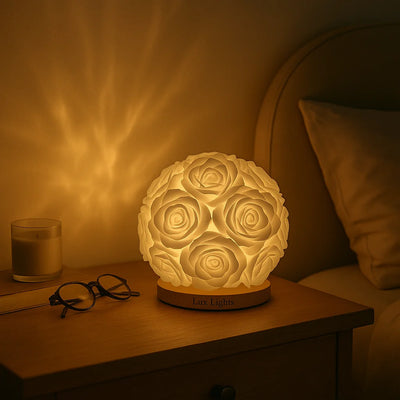 Natural Glow Rose Lamp 5