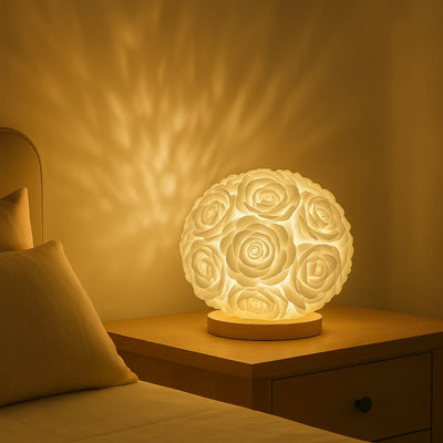 Natural Glow Rose Lamp 6