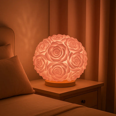 Natural Glow Rose Lamp 7