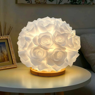 Natural Glow Rose Lamp 