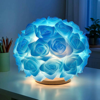 Natural Glow Rose Lamp 