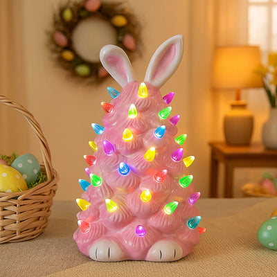 Petal Pink Christmas Bunny 3