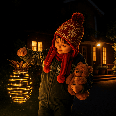 Pineapple Twist Lights 