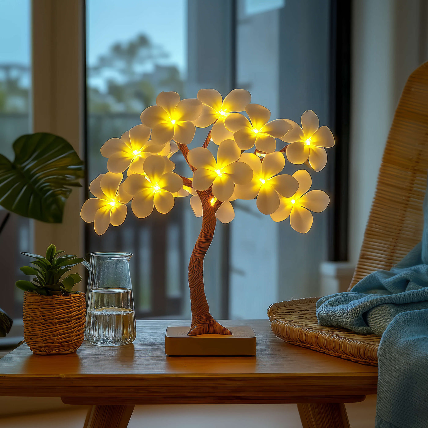 Plumeria Bloom Lamp 2