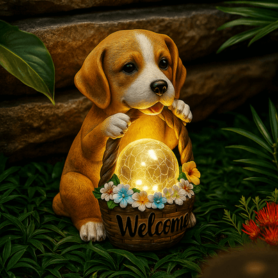 Puppy Welcome Lantern 