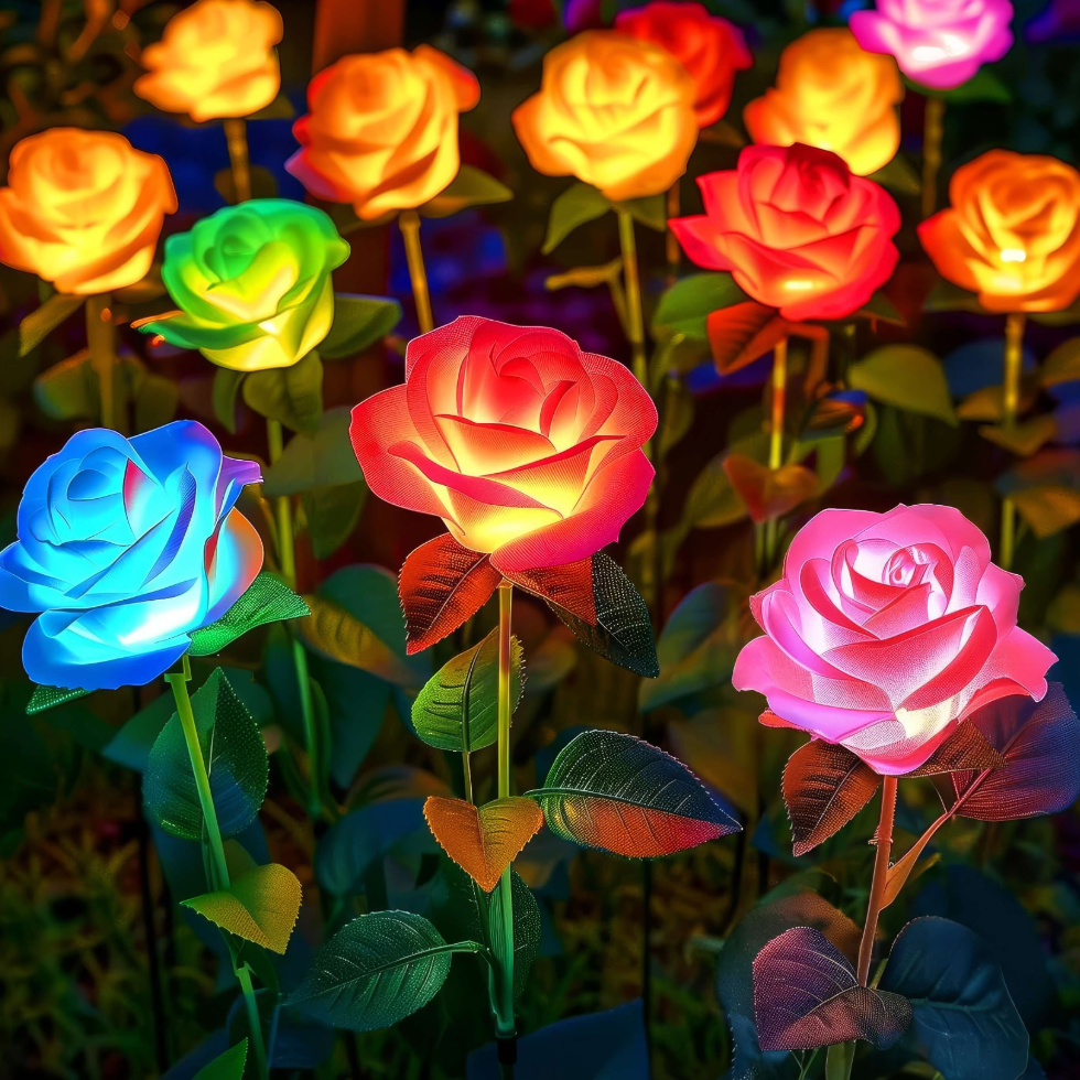 Radiant Rose Garden Light 1