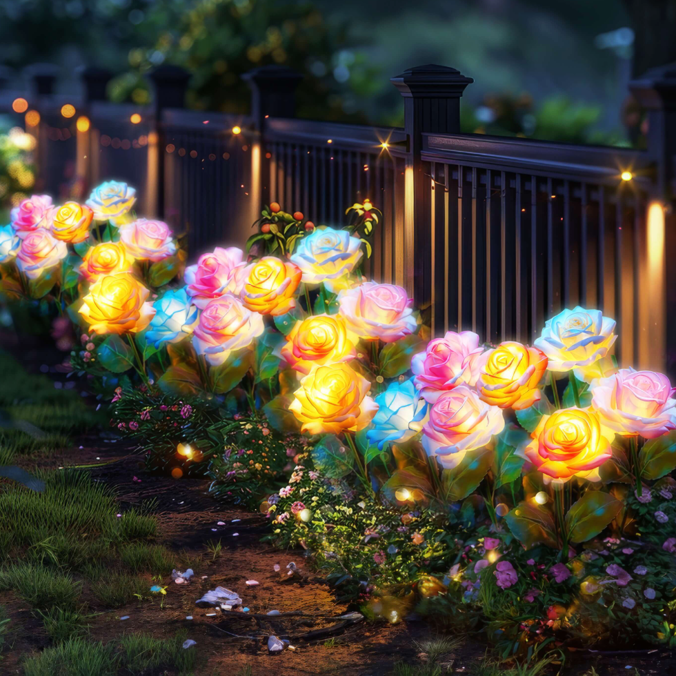 Radiant Rose Garden Light 4