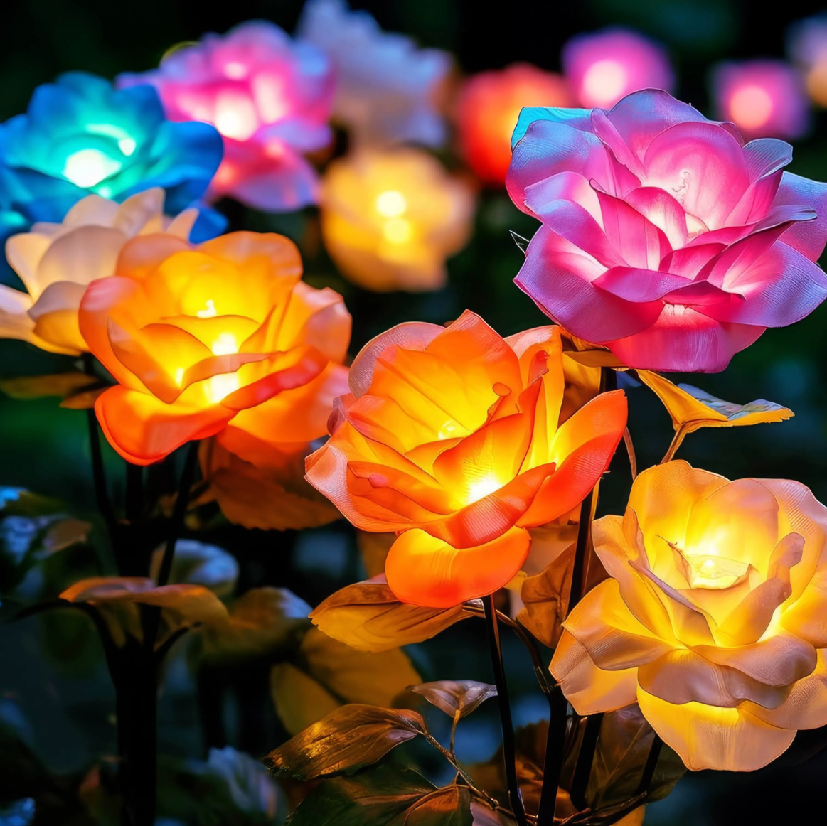 Radiant Rose Garden Light 5