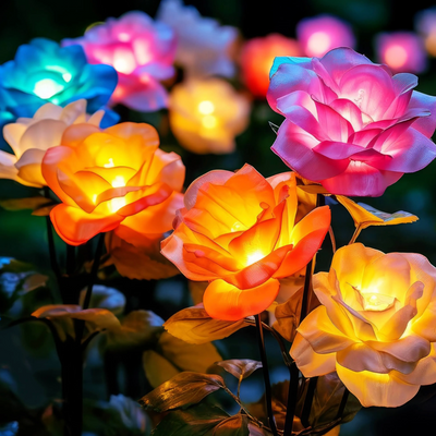 Radiant Rose Garden Light 5