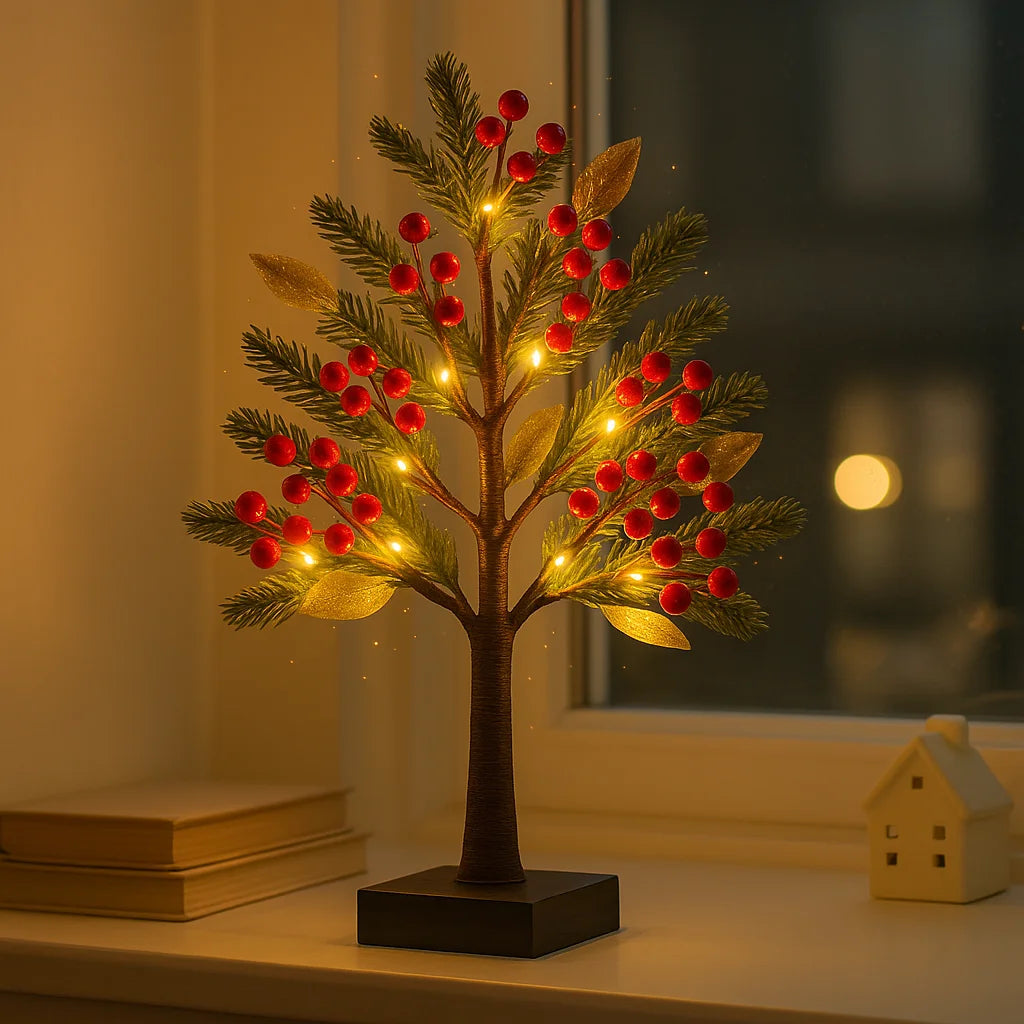 Red Berry Blossom Tree new 4