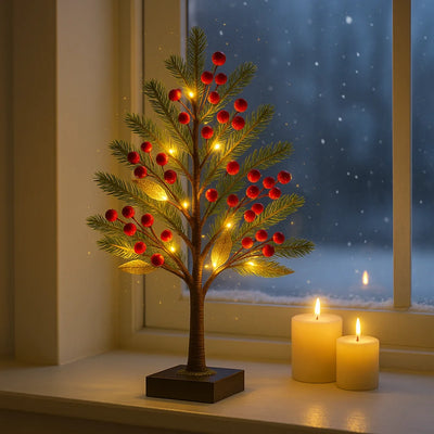 Red Berry Blossom Tree new 6