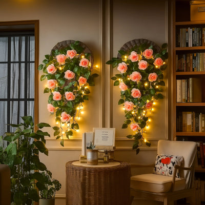 Rosé Bloom Garland 6