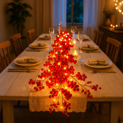 Ruby Berry Garland 5