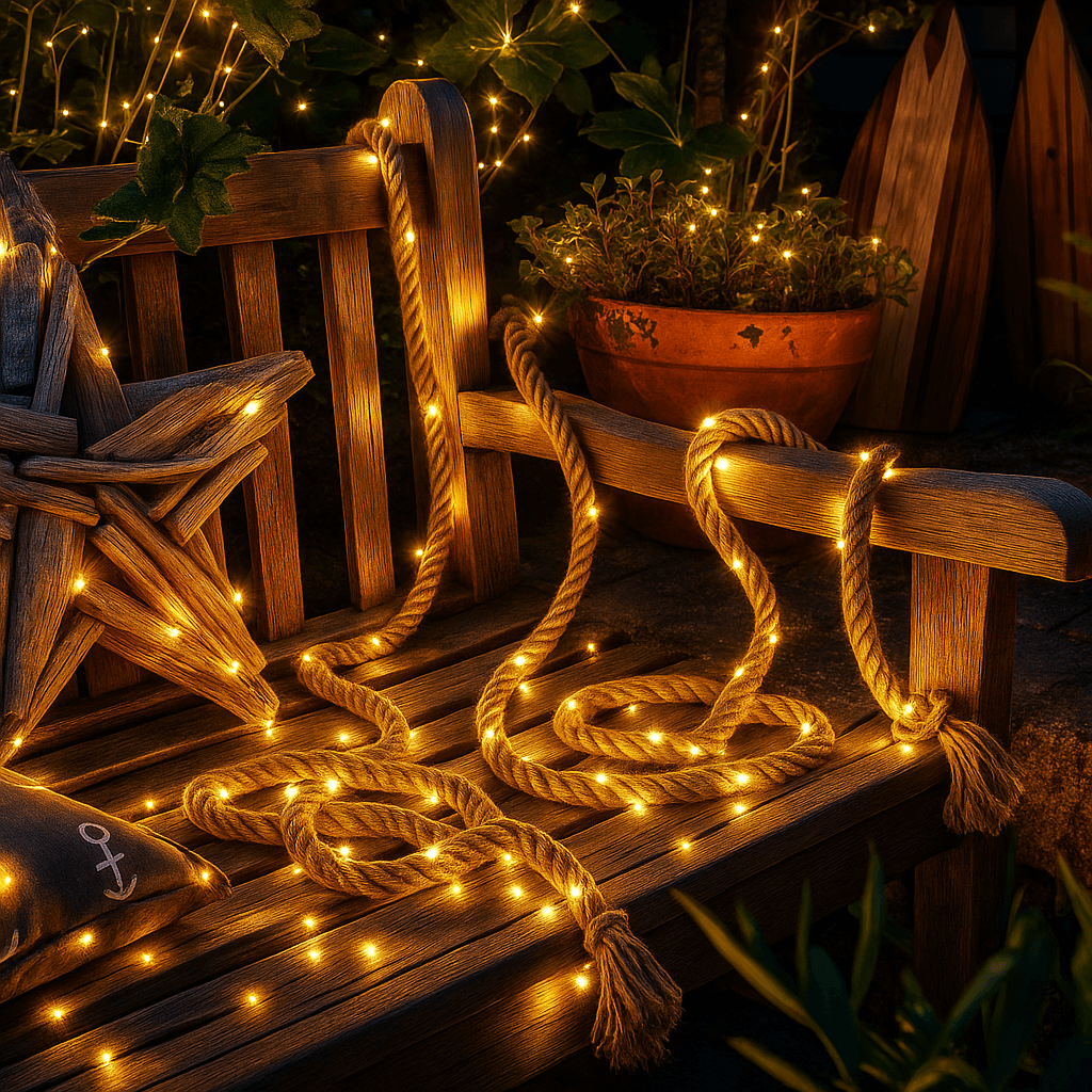 Rustic Rope Lights 
