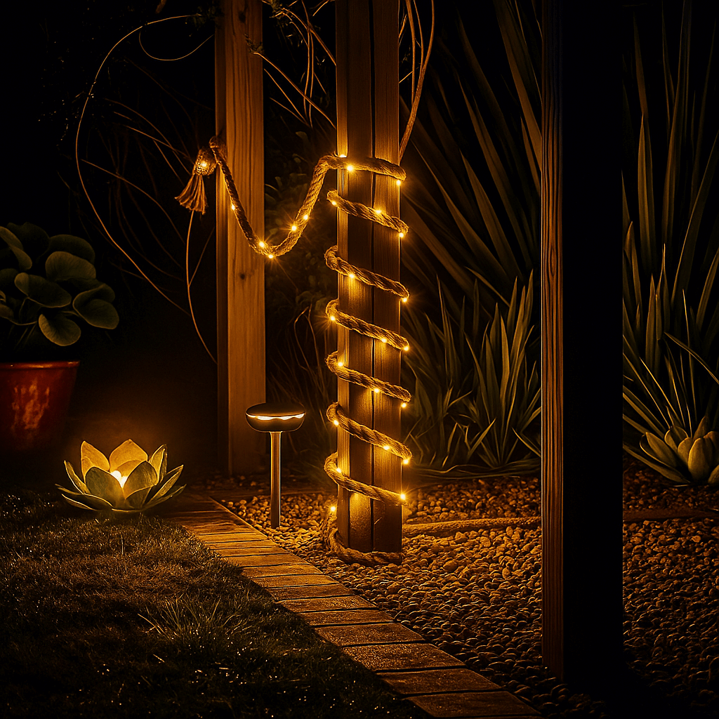 Rustic Rope Lights 