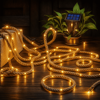 Rustic Rope Lights 