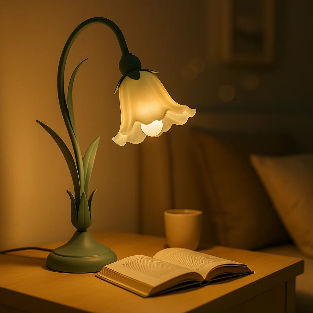 Serene Floral Lamp 3