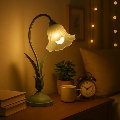 Serene Floral Lamp 5