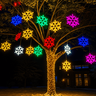 Snow Flake Lights new 1