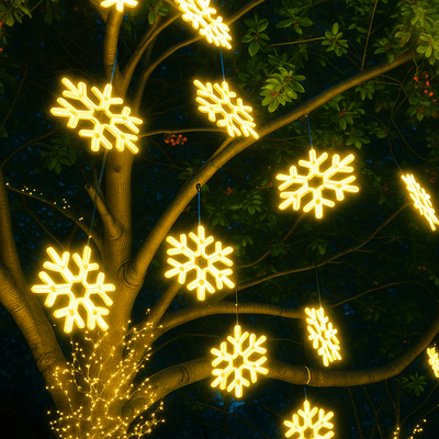 Snow Flake Lights new 3